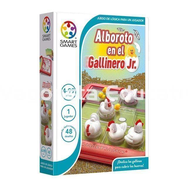 ALBOROTO EN EL GALLINERO JUEGO DE LÓGICA - Imagen 1