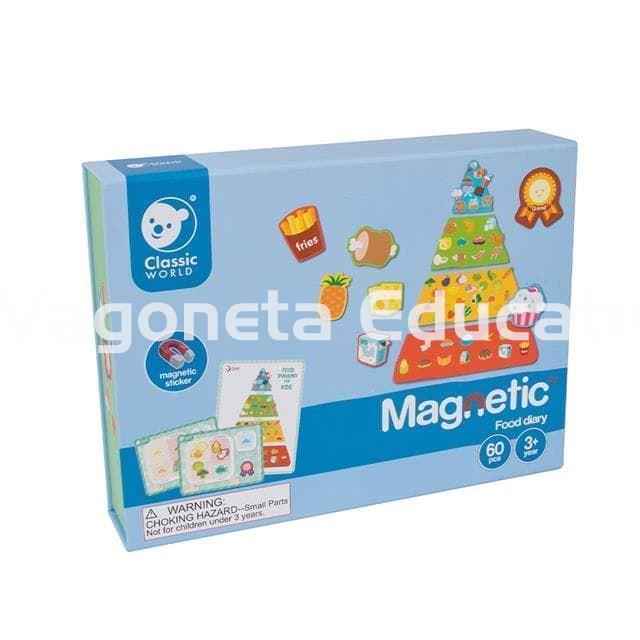 ALIMENTACIÓN SALUDABLE JUEGO MAGNÉTICO - Imagen 1