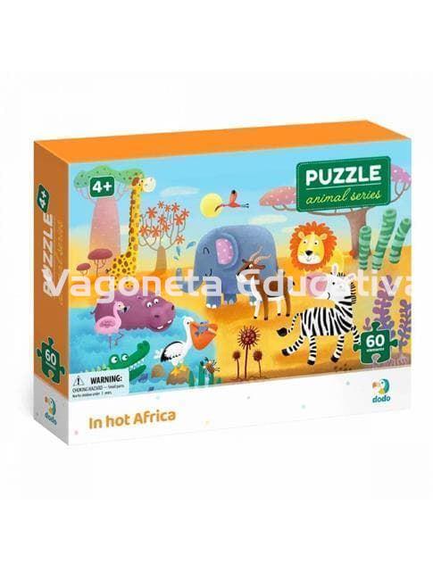 ANIMALES DE ÁFRICA PUZZLE 60 PIEZAS - Imagen 1