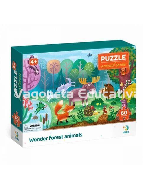 ANIMALES DEL BOSQUE PUZZLE 60 PIEZAS - Imagen 1