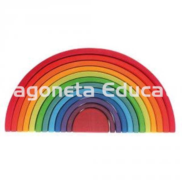 ARCO IRIS APILABLE MADERA DE COLORES - Imagen 1