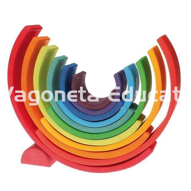 ARCO IRIS APILABLE MADERA DE COLORES - Imagen 3