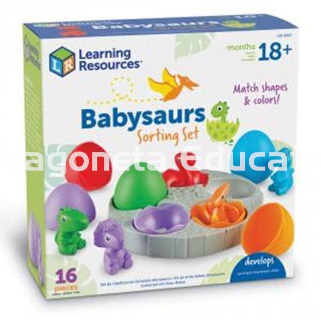 BEBES DINOSAURIOS SET DE CLASIFICACIÓN - Imagen 1