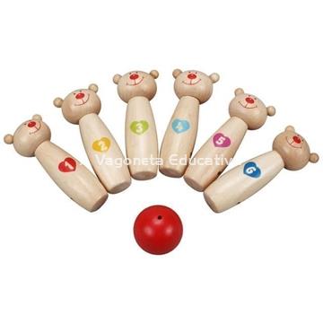 BOLOS OSITOS MADERA - Imagen 2