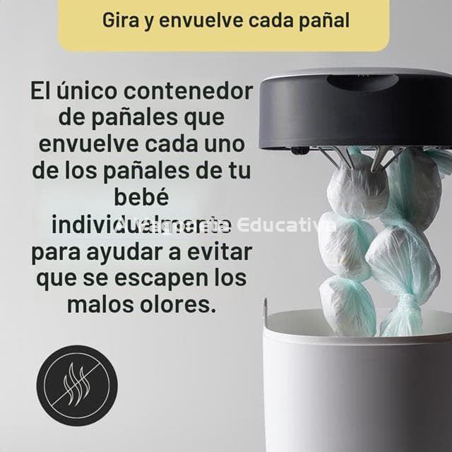 CONTENEDOR PEQUEÑO PARA DESECHAR PAÑALES - Imagen 3