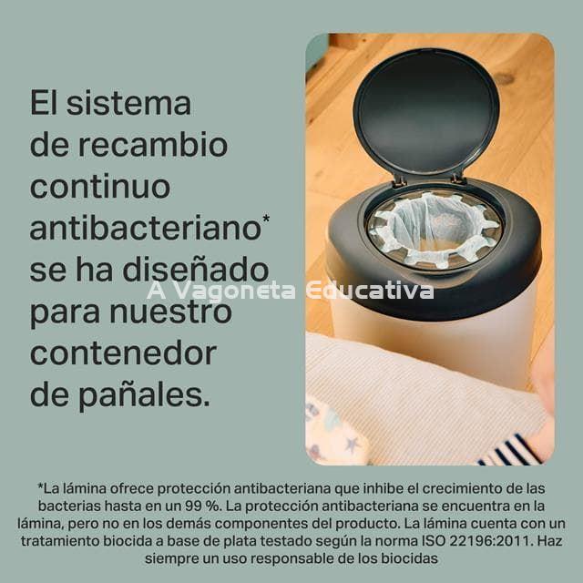 CONTENEDOR PEQUEÑO PARA DESECHAR PAÑALES - Imagen 4