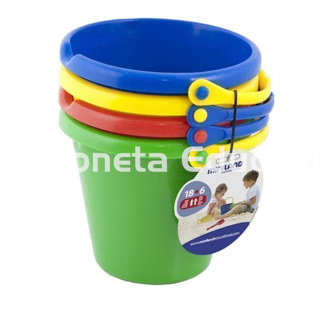 CUBO DE AGUA, ARENA Y NIEVE 19 CM. - Imagen 2