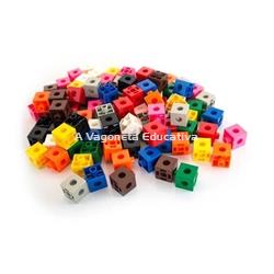CUBOS MULTILINK 2x2 BOTE 100 PIEZAS - Imagen 2