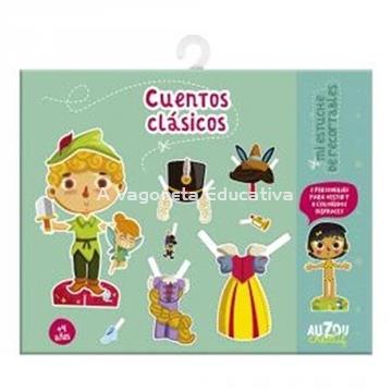 CUENTOS CLÁSICOS MI ESTUCHE DE RECORTABLES - Imagen 1