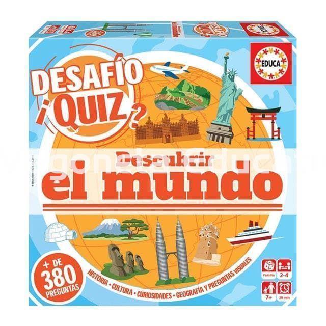 DESAFÍO QUIZ DESCUBRIR EL MUNDO - Imagen 1