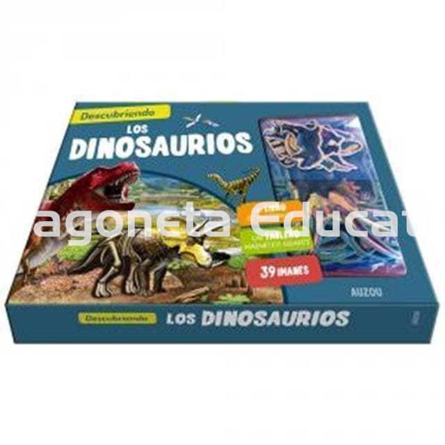DESCUBRIENDO A LOS DINOSAURIOS TABLERO MAGNETICO - Imagen 1