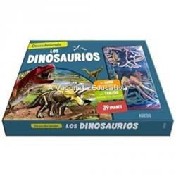 DESCUBRIENDO A LOS DINOSAURIOS TABLERO MAGNETICO - Imagen 1