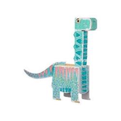 DINO BRONTOSAURIO CABEZA CUBO PARA COLOREAR - Imagen 2