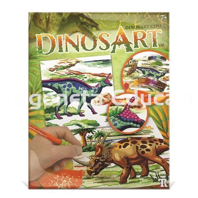 DINOSART DECORA TUS LÁMINAS POR NÚMERO - Imagen 1