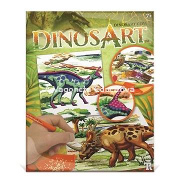 DINOSART DECORA TUS LÁMINAS POR NÚMERO - Imagen 1