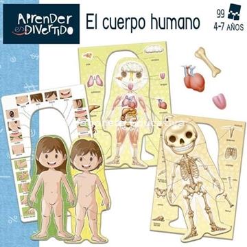EL CUERPO HUMANO. Aprender es divertido - Imagen 2