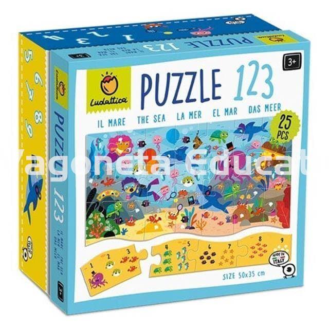 EL MAR PUZZLE 123 - Imagen 1