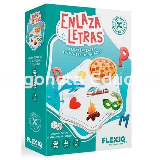 ENLAZA LETRAS JUEGO DE VOCABULARIO - Imagen 1