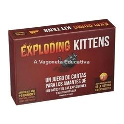 EXPLODING KITTENS JUEGO DE CARTAS - Imagen 1