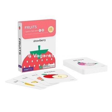 FLASHCARDS FRUITS TARJETAS EN INGLÉS - Imagen 1