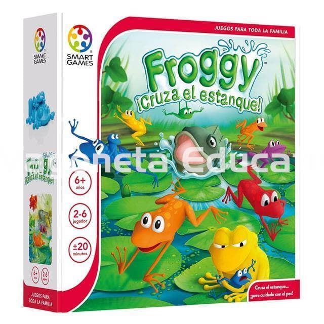 FROGGY ¡CRUZA EL ESTANQUE! JUEGO DE LÓGICA - Imagen 1