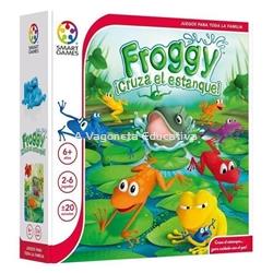 FROGGY ¡CRUZA EL ESTANQUE! JUEGO DE LÓGICA - Imagen 1