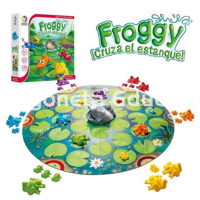 FROGGY ¡CRUZA EL ESTANQUE! JUEGO DE LÓGICA - Imagen 2