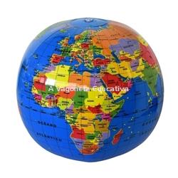 GLOBO TERRÁQUEO HINCHABLE 30 CM. - Imagen 1