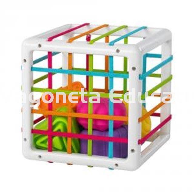 INNY BIN FORMAS Y TEXTURAS JUEGO SENSORIAL - Imagen 1