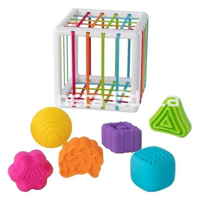 INNY BIN FORMAS Y TEXTURAS JUEGO SENSORIAL - Imagen 2