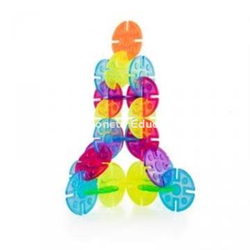 INTERLOX DICS CONSTRUCCIÓN 96 PIEZAS - Imagen 2