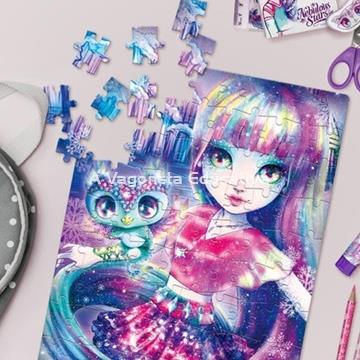 ISADORA & AURA PUZZLE GLITTER 200 PIEZAS - Imagen 2