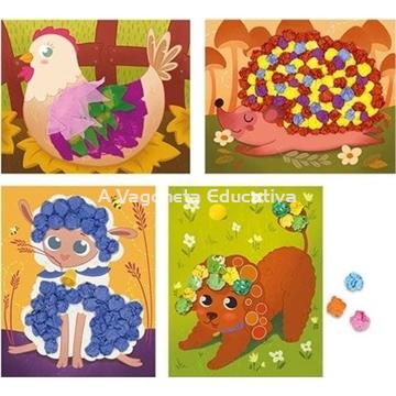 MÁGICO COLLAGE DE ANIMALES CREA DUDÚ - Imagen 2