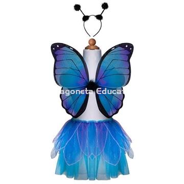 MARIPOSA AZUL DISFRAZ - Imagen 1