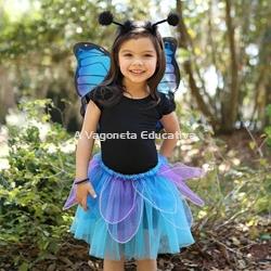 MARIPOSA AZUL DISFRAZ - Imagen 2