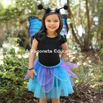 MARIPOSA AZUL DISFRAZ - Imagen 2