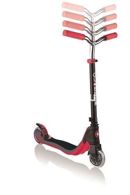 PATINETE FLOW 125 NEGRO ROJO - Imagen 2