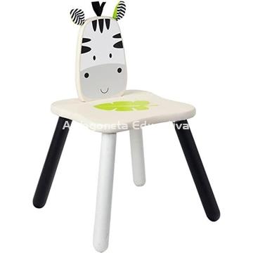 SILLA INFANTIL SAFARI CEBRA - Imagen 1