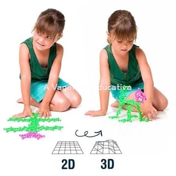 STRUCTURE CONSTRUCCIÓN ECOLÓGICA 100 PIEZAS - Imagen 2