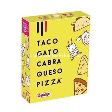 TACO GATO CABRA QUESO PIZZA JUEGO DE CARTAS - Imagen 1