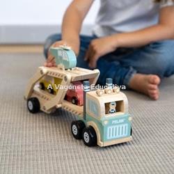 TRAILER PORTACOCHES MADERA - Imagen 2