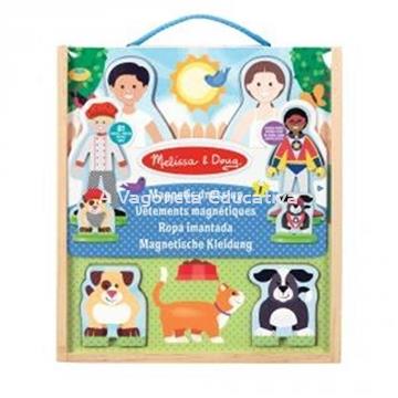VESTIR PROFESIONES SET DE FIGURAS MAGNÉTICAS - Imagen 1