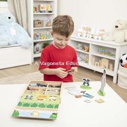 VESTIR PROFESIONES SET DE FIGURAS MAGNÉTICAS - Imagen 2